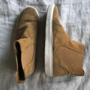 tan sneakers mid